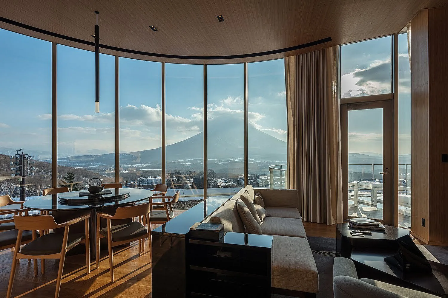 Suite avec vue à Skye Niseko
