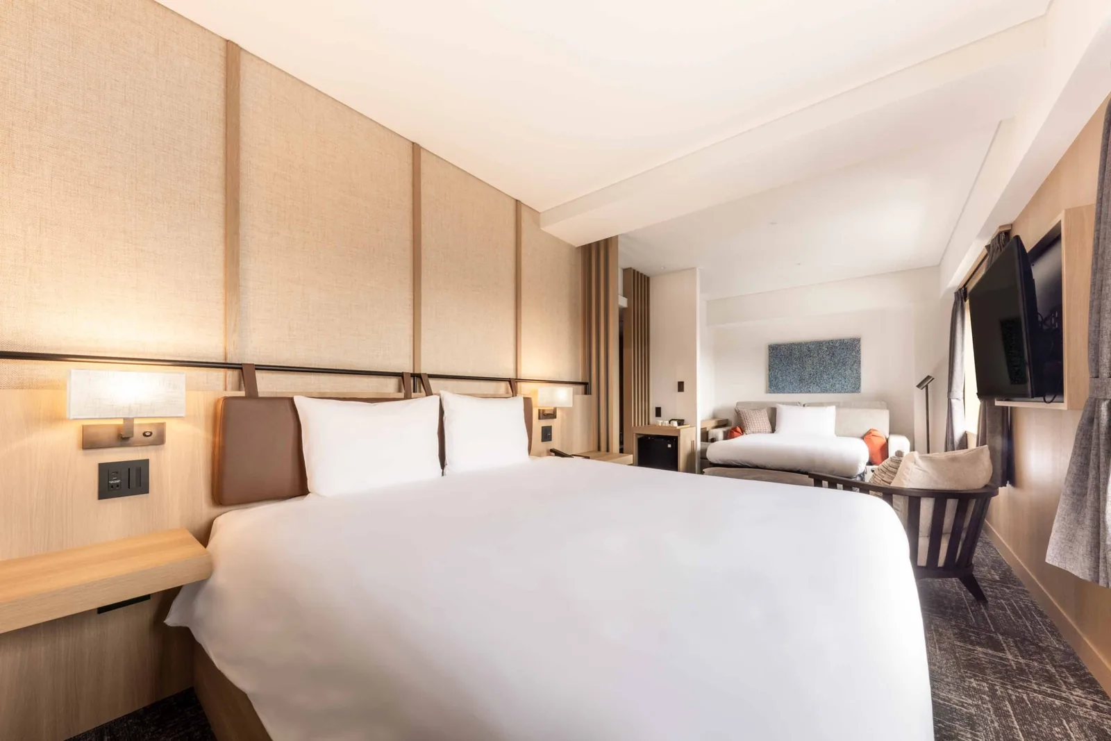 Chambre Deluxe King au Nozo Hotel