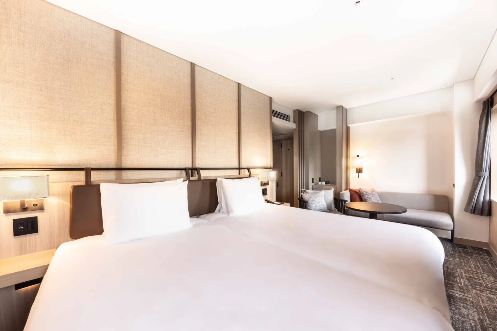 Chambre Deluxe Twin au Nozo Hotel