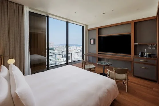 Chambre Superior King du ONE FUKUOKA HOTEL au-dessus de Tenjin