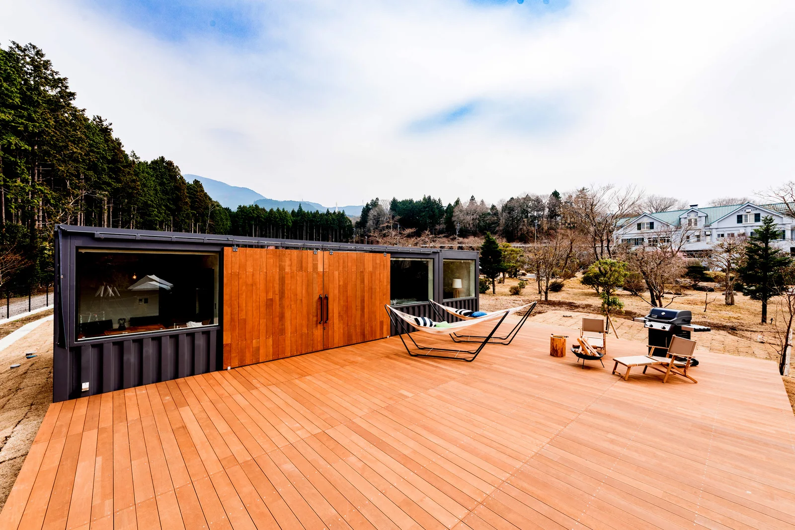 Cabane Fujino Kirameki au pied du mont Fuji