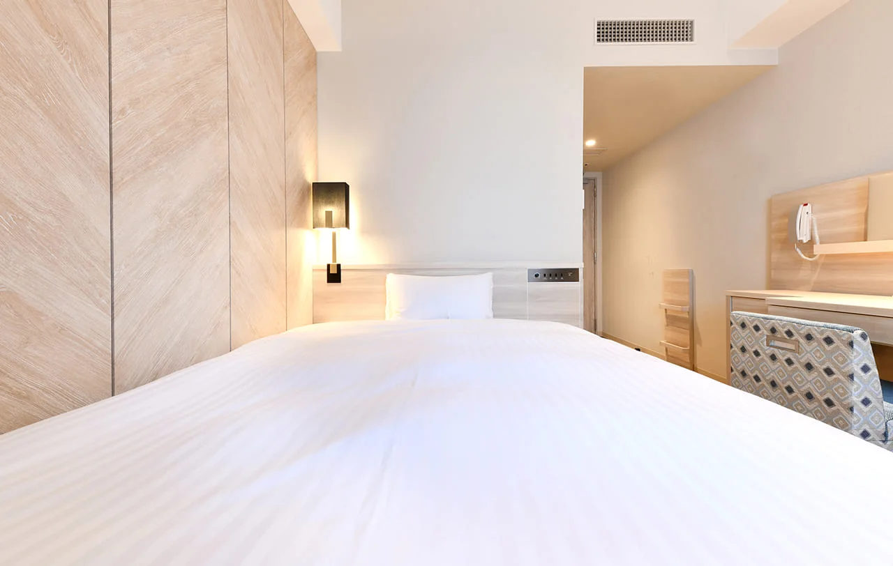 Chambre double contemporaine du Vessel Hotel Campana Nagoya
