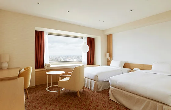 Espace de chambre au Keio Plaza Hotel Sapporo