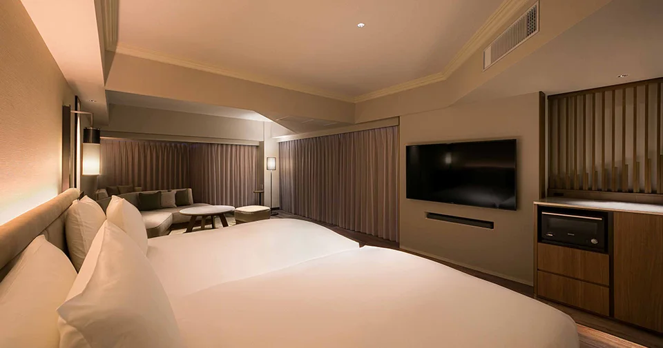 Chambre Superior rénovée de l’Oriental Hotel Okinawa Resort & Spa