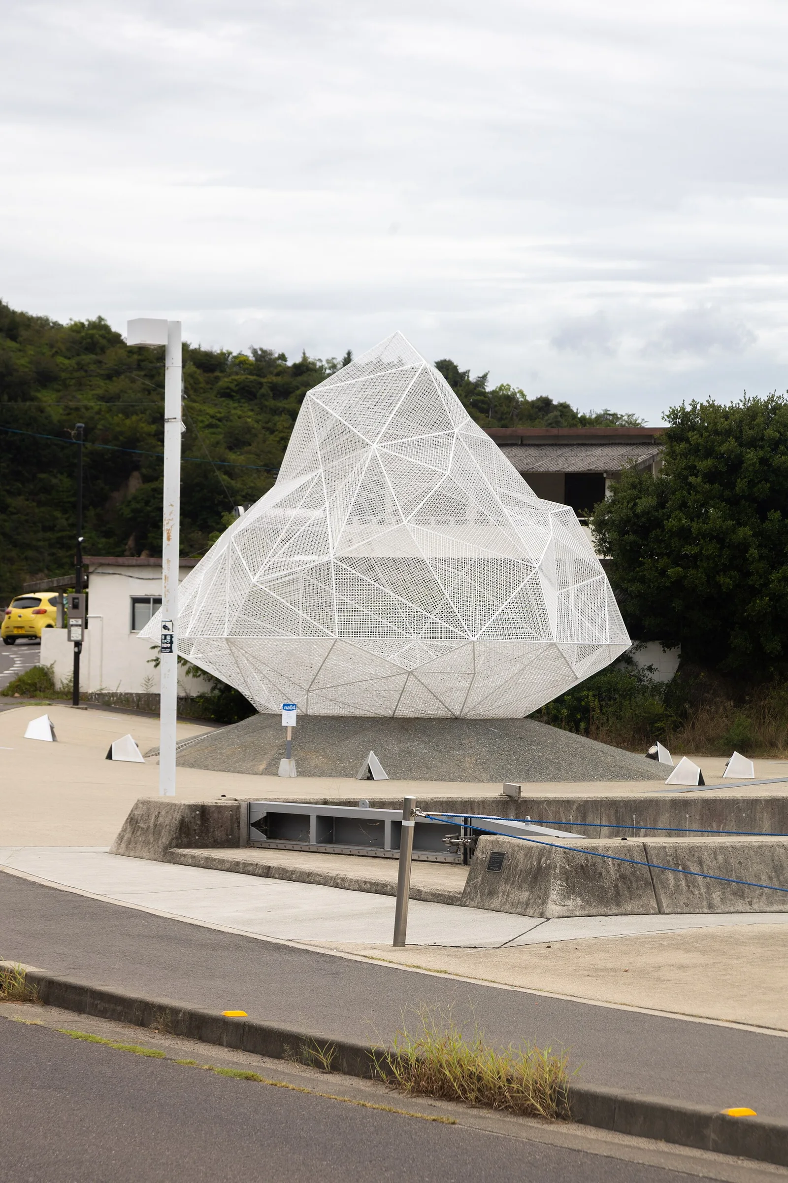Paysage de la mer intérieure près de Naoshima et Uno