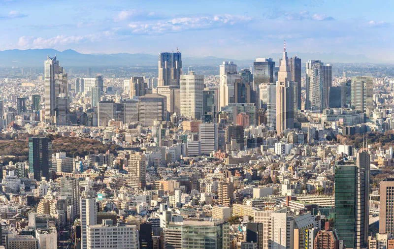 Train et bagages au Japon