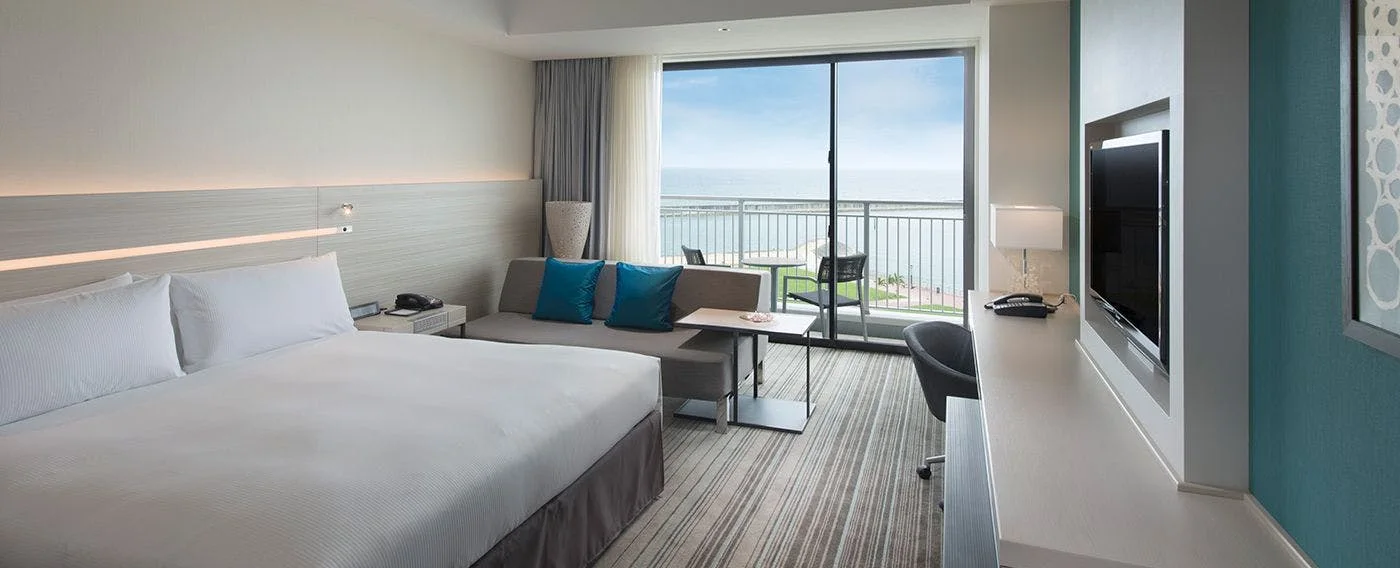 Piscine du Hilton Okinawa Chatan Resort