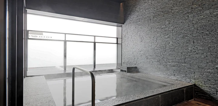 Large public bath at JR Inn Asahikawa