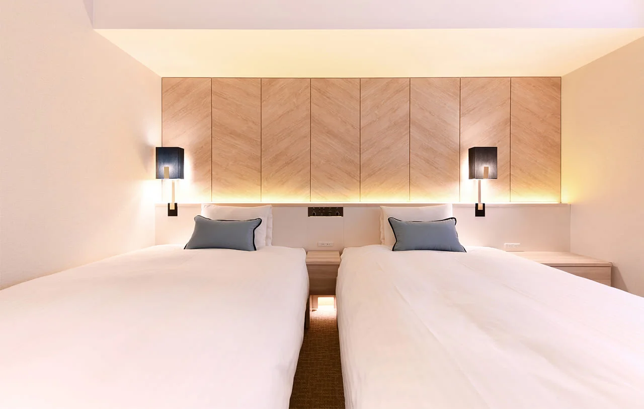 Chambre Twin du Vessel Hotel Campana Nagoya