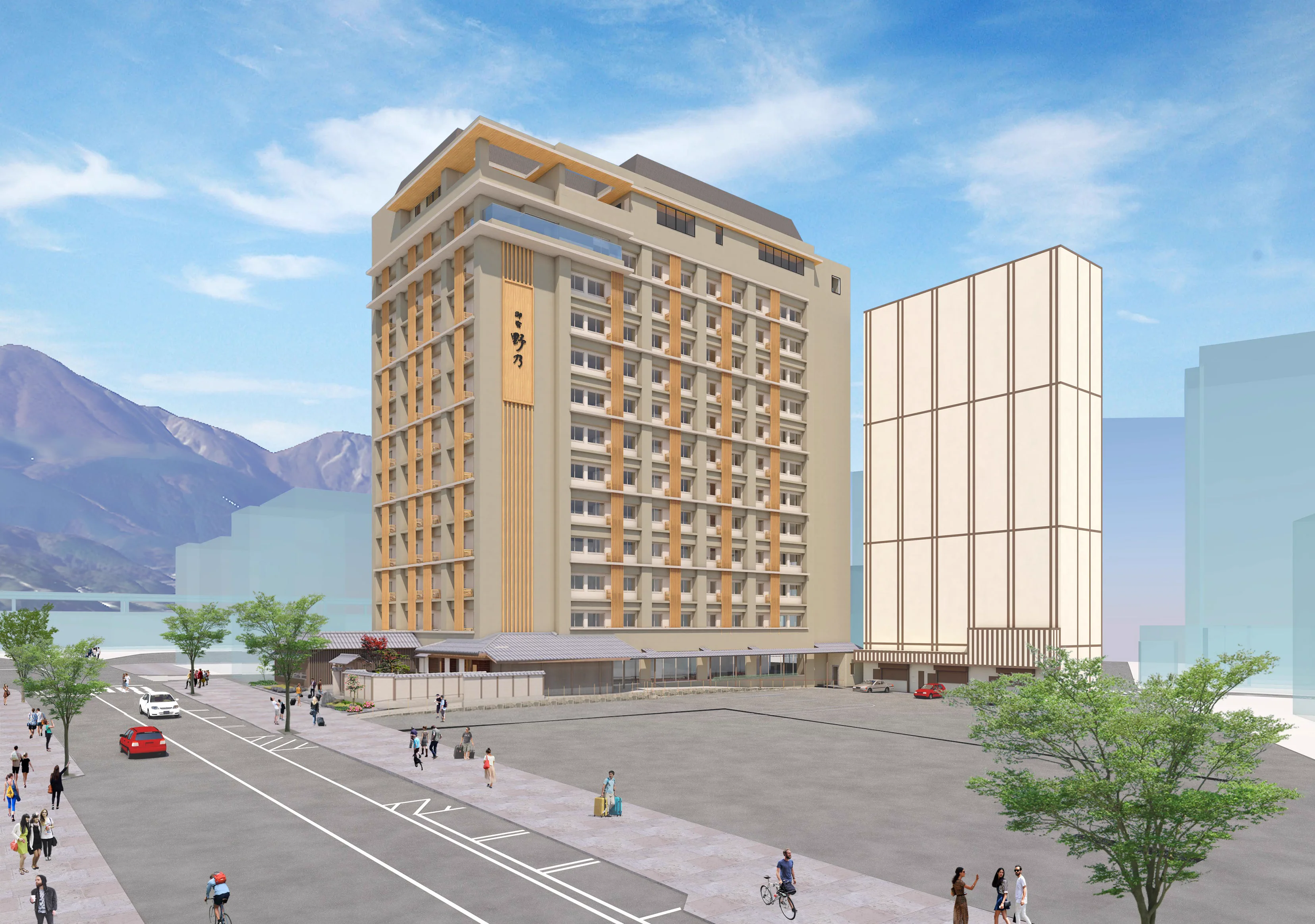 Hôtel près de la gare de Beppu, pratique pour répartir les visites et les trajets