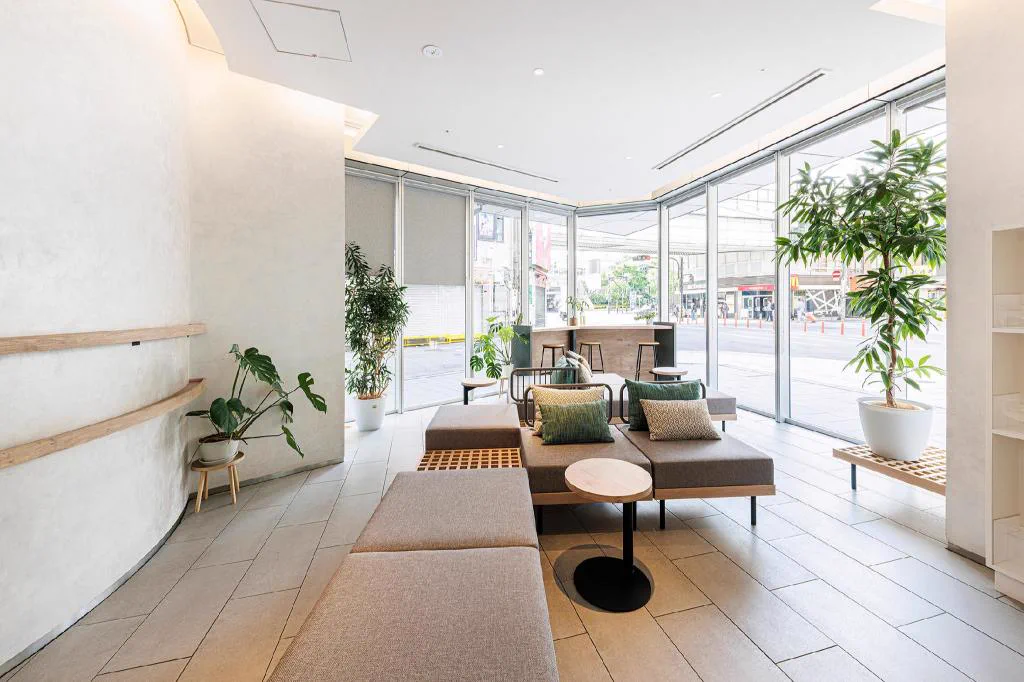 Hall et espace d'accueil de Fraser Residence Nankai Osaka