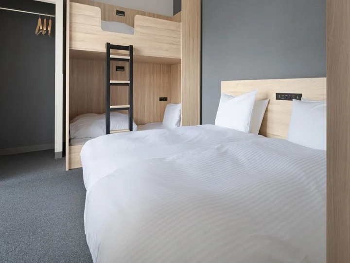 Appartement familial MIMARU Osaka Shinsaibashi Central avec lit superposé