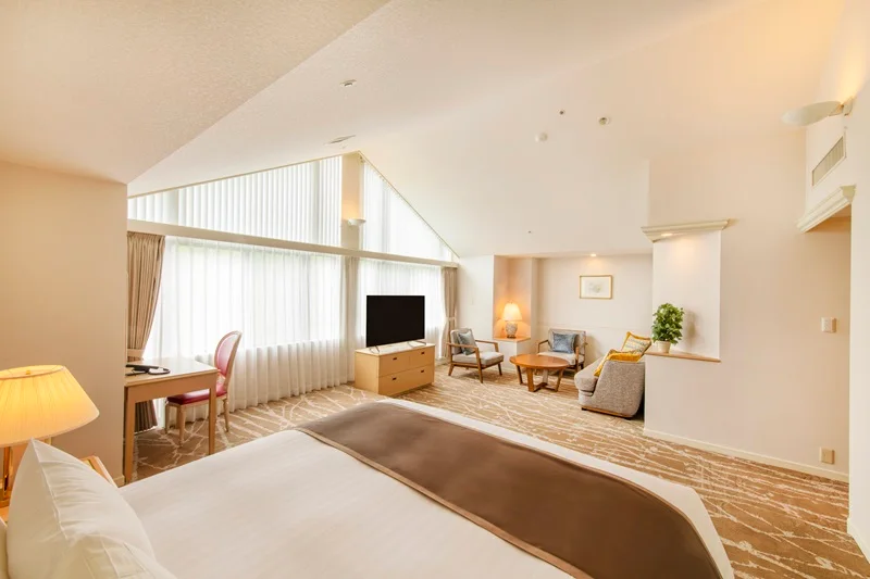 Rusutsu Resort Hotel Junior Suite Mountain View for an overnight ski-resort stay