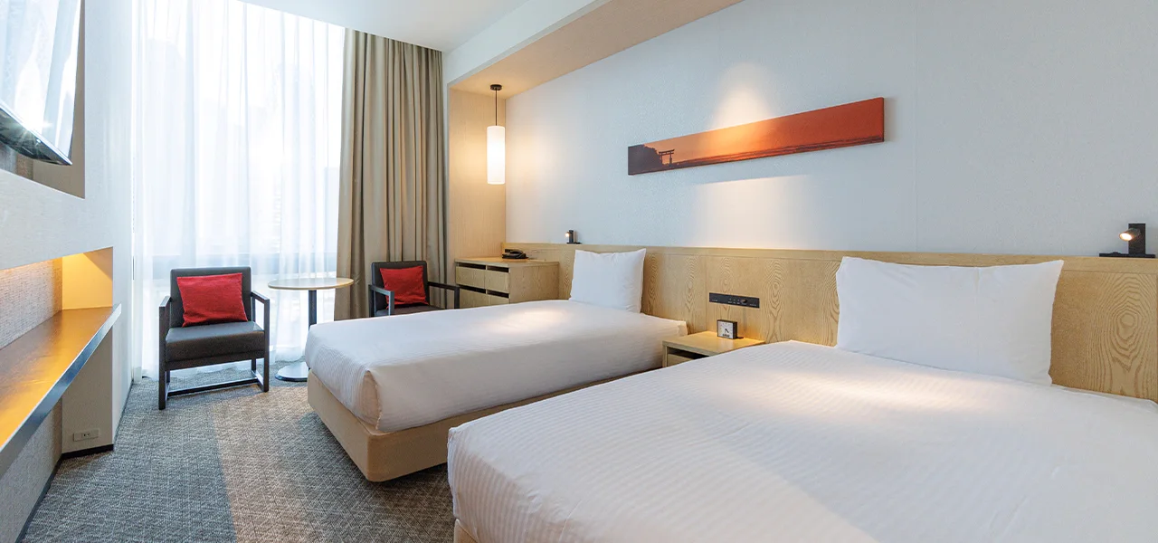 Espace de bagages du JR Kyushu Hotel Blossom Shinjuku