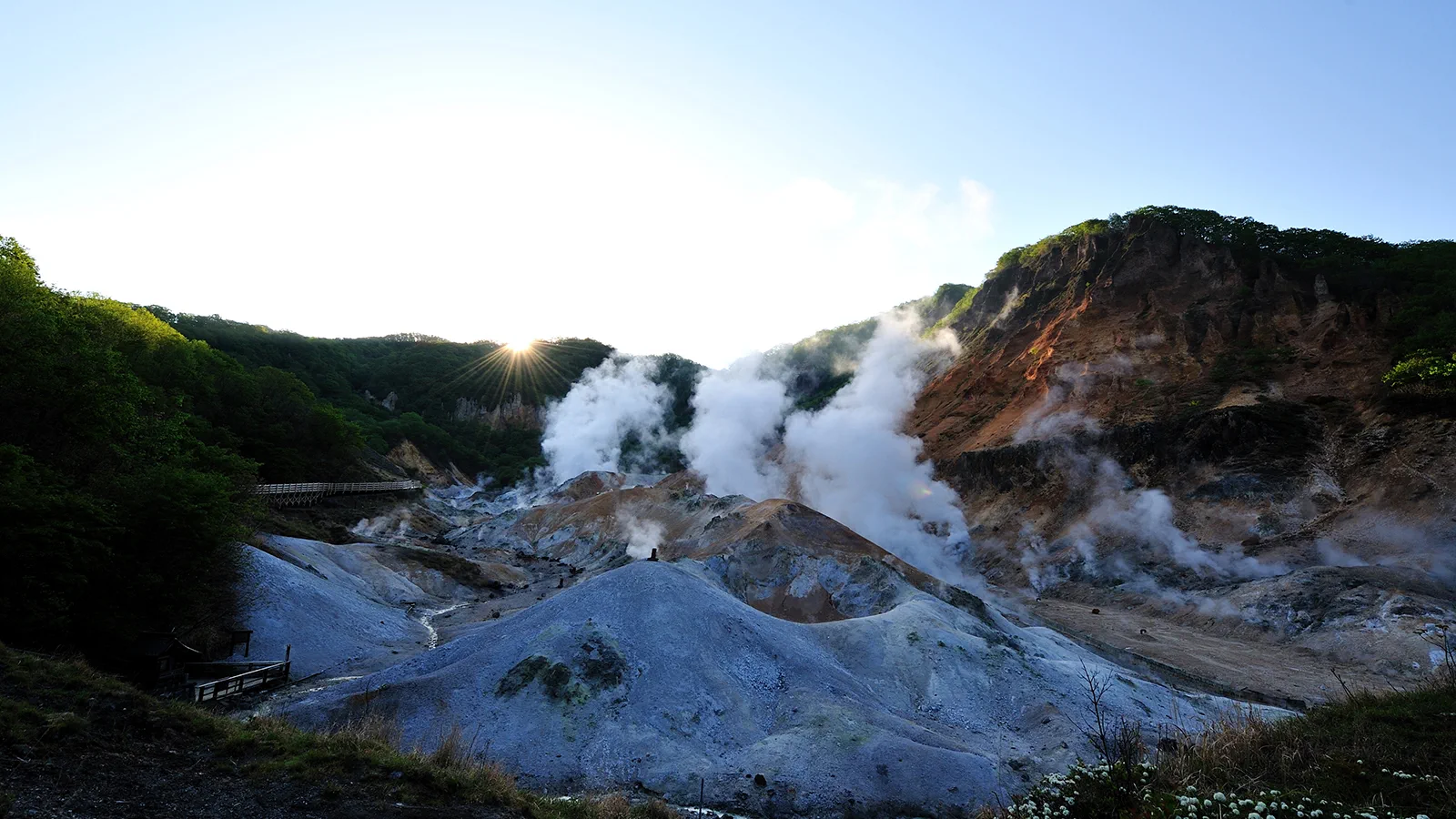 Vue de l’hébergement liée à Noboribetsu ou Jozankei : quel onsen choisir depuis Sapporo ?