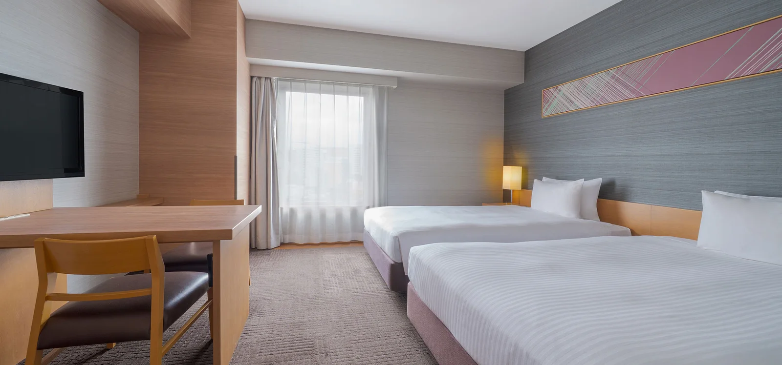 Chambre Deluxe Twin du HOTEL RESOL TRINITY HAKATA