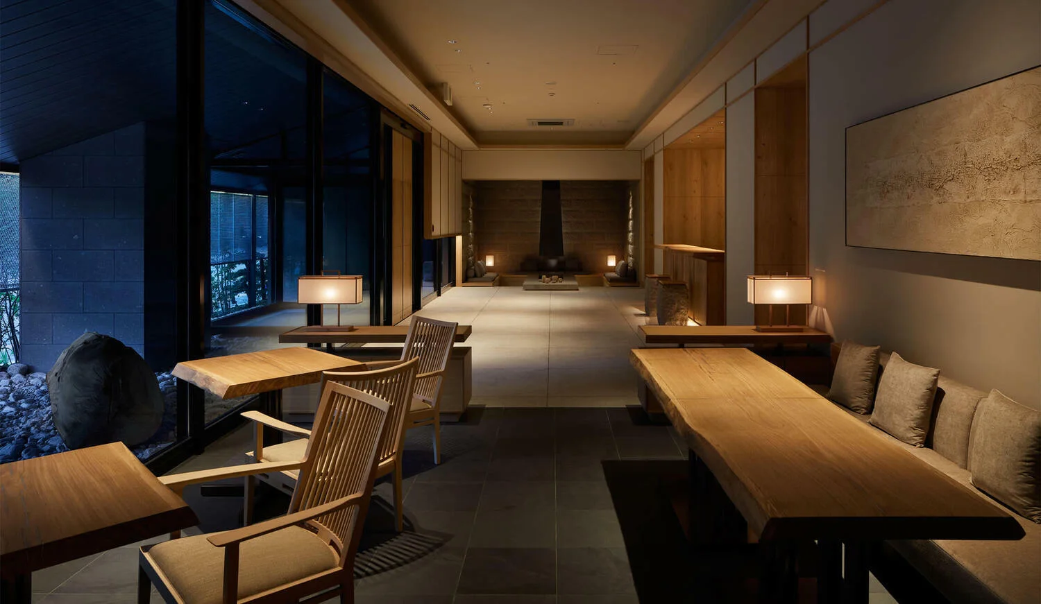 Espace de bain Karurusu Onsen à l’ONSEN RYOKAN Yuen Sapporo