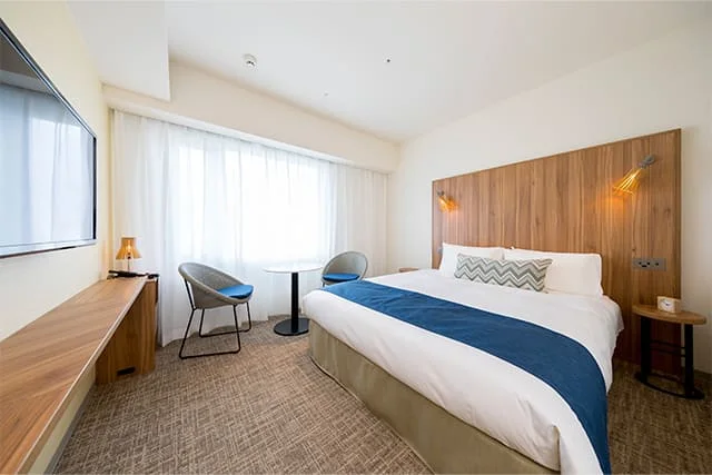 Tokyu Stay Okinawa Naha guest room for a car-free Naha stay