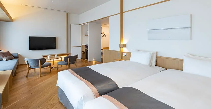 Chambre Tokyu Stay Fukuoka Tenjin avec lave-linge