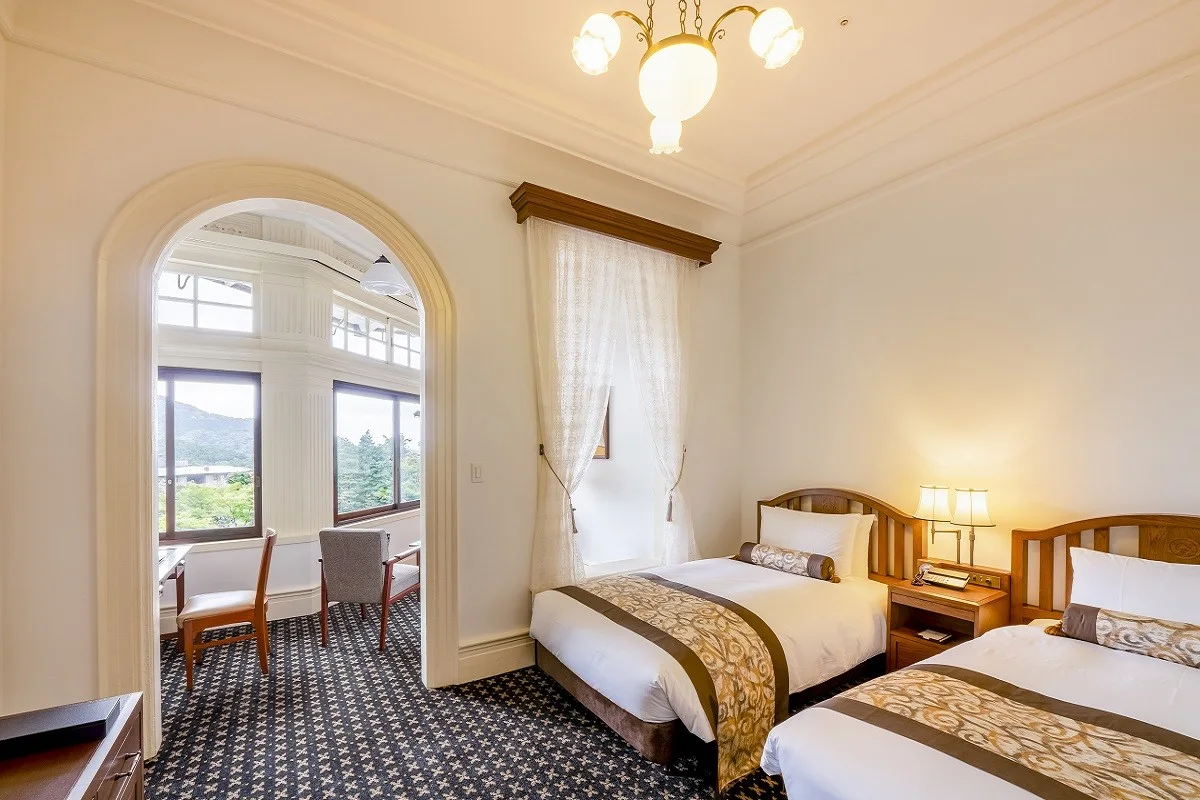 Chambre historique du Main Building du Fujiya Hotel