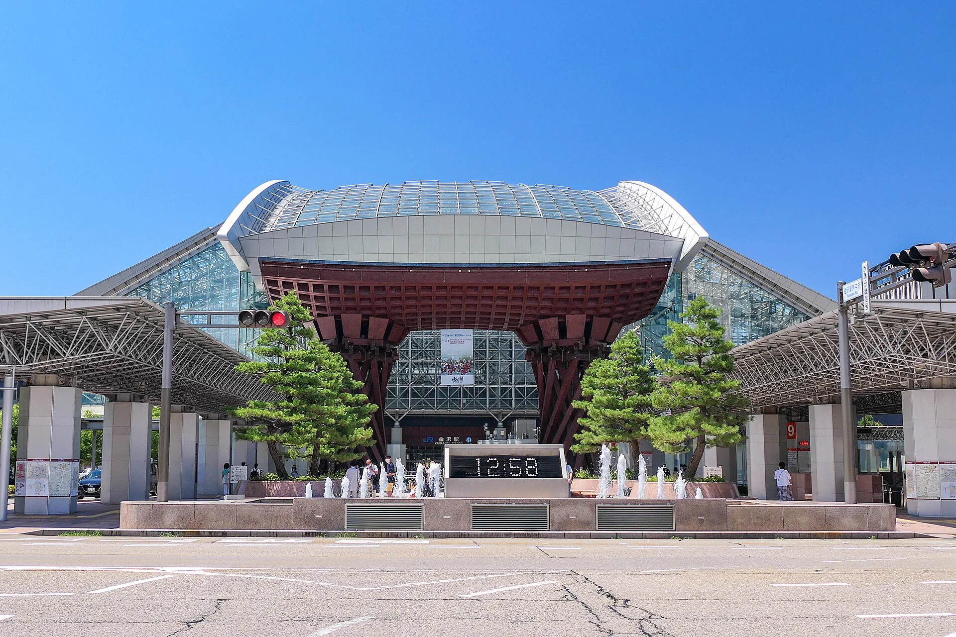 Gare de Kanazawa, point de sortie de l’itinéraire