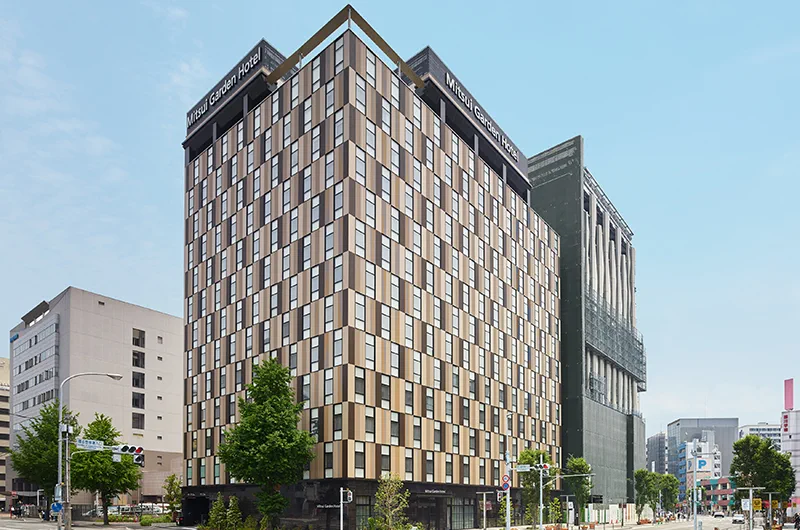 Vue urbaine de Fukuoka depuis un hôtel