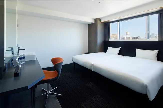 Chambre Twin avec lits jumeaux, sequence SUIDOBASHI