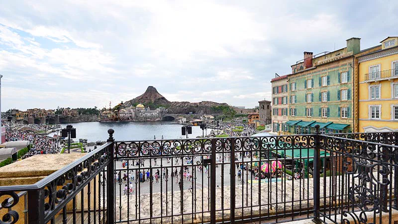 Balcony Room Harbor View du MiraCosta avec espace extérieur face à Porto Paradiso