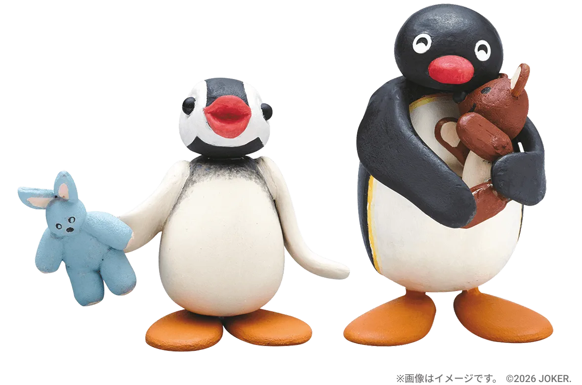 Exposition Pingu : modèles en pâte à modeler et modèles de personnages pour la fabrication d’animation réelle