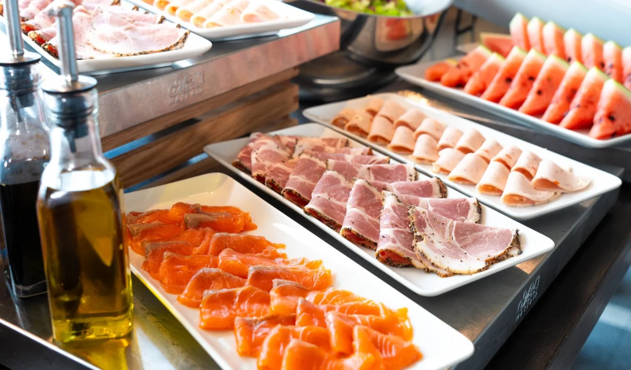 Buffet du petit-déjeuner au Le Ciel Bleu du Miyako Hotel Hakata