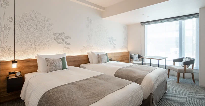Chambre du Tokyu Stay Shinjuku Eastside avec espace de couchage