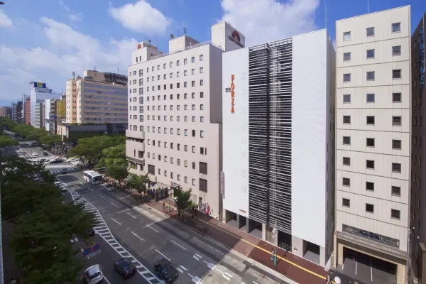 Hotel Forza Hakataeki Chikushi-Guchi I images officielles, situé à environ une minute de la sortie Chikushi de la gare de Hakata