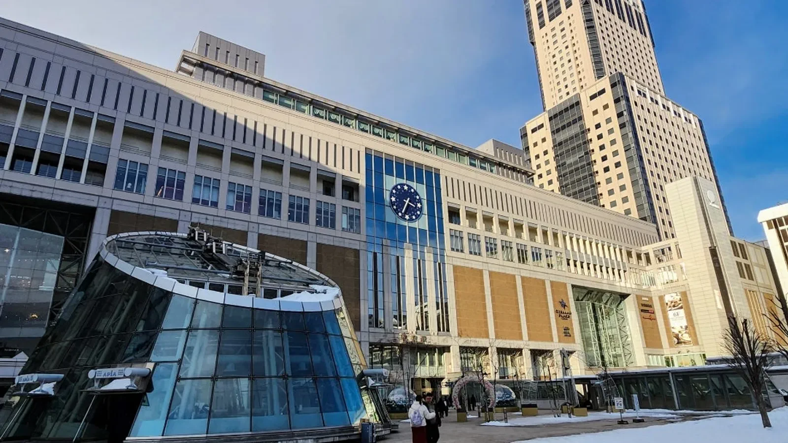 Sapporo Station comme base après l’arrivée à New Chitose