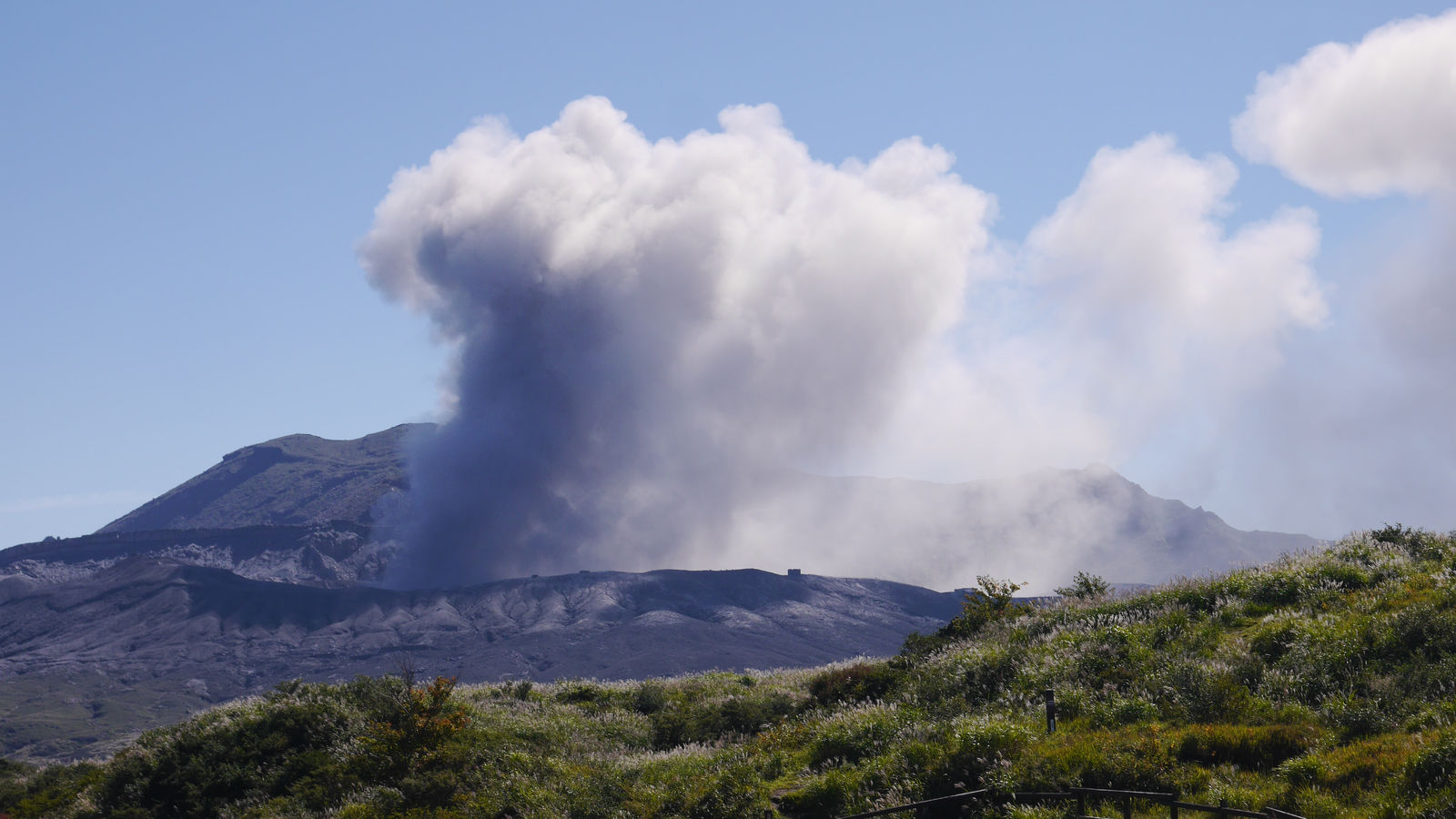 Mont Aso et Nakadake : l’accès dépend du niveau d’alerte volcanique et des restrictions officielles