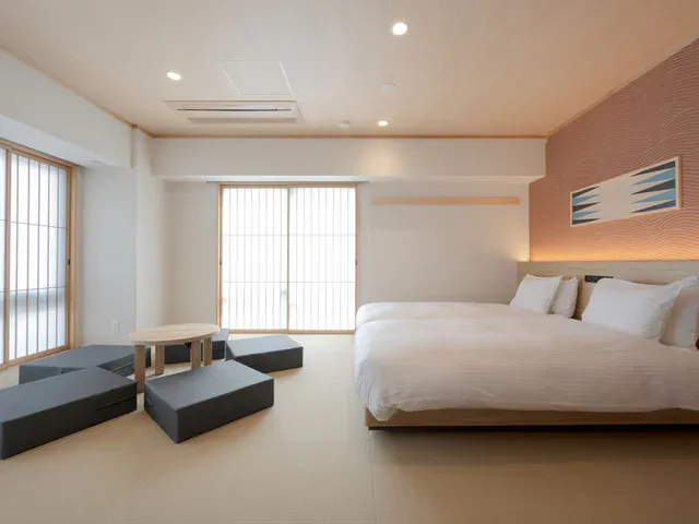 Appartement MIMARU Osaka Namba Station pour un groupe de quatre amis