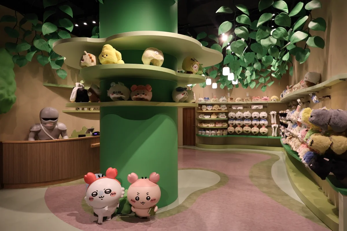 Chiikawa Park à Ikebukuro, espace thématique et produits dérivés