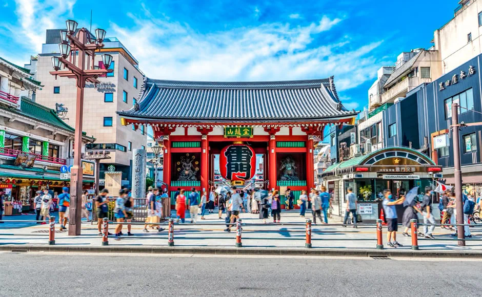 Asakusa dans un itinéraire de première visite à Tokyo
