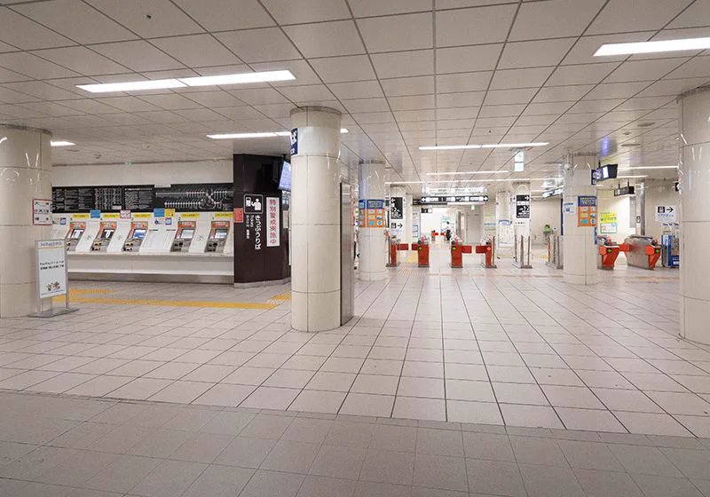 Station Fukuoka Airport directement reliée au terminal domestique