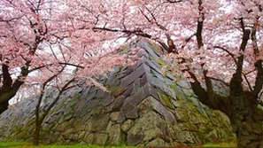 Murs de granit du château de Morioka