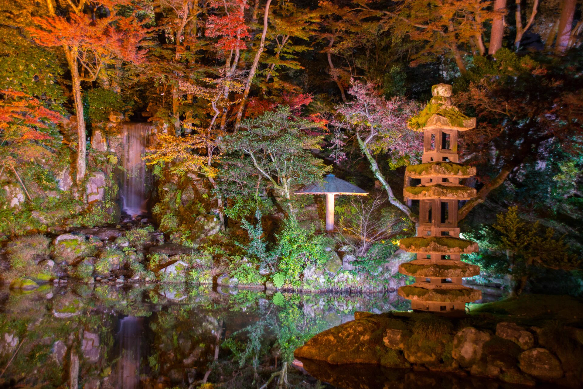 Jardin Kenroku-en à Kanazawa en automne