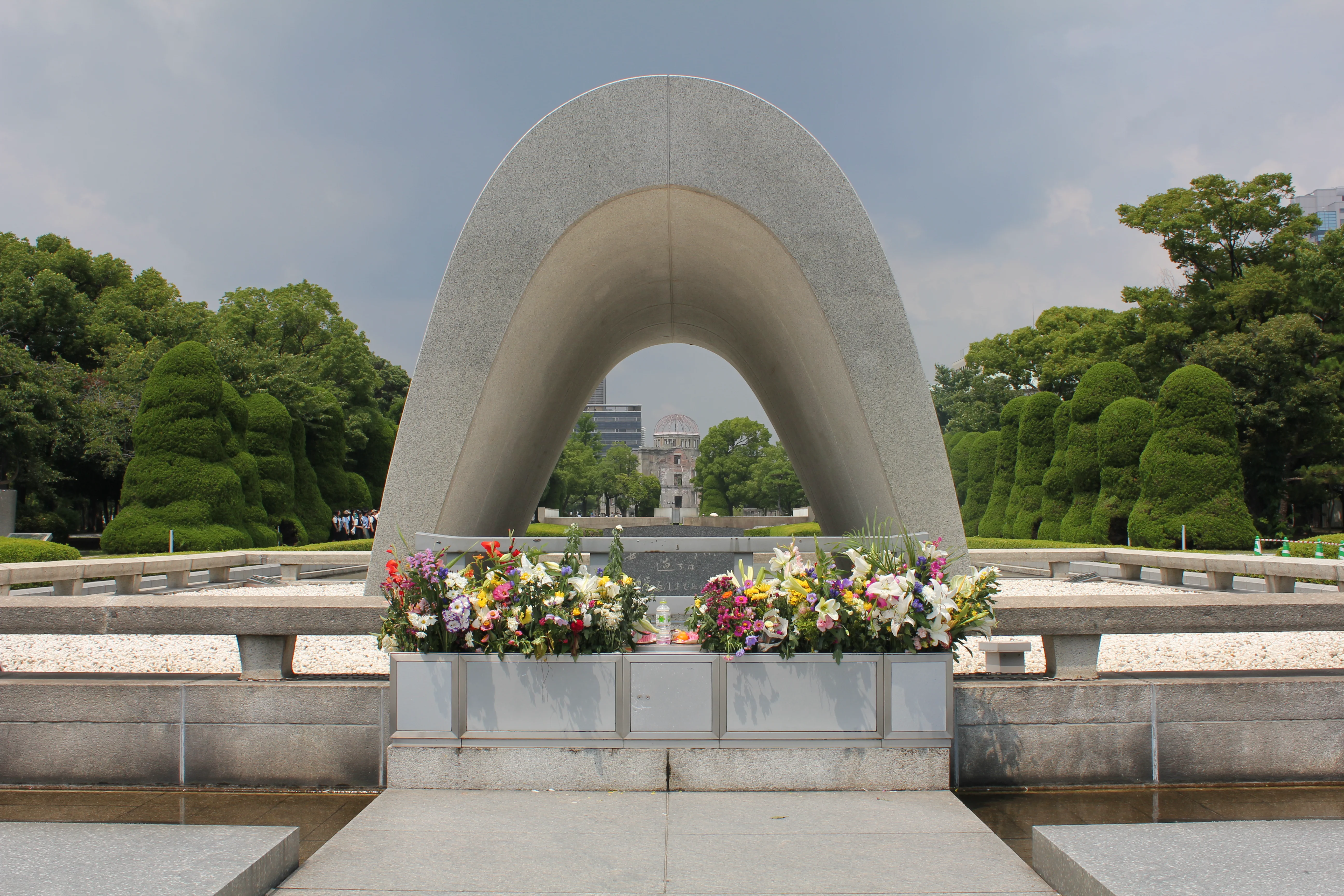 Parc du Mémorial de la paix et Dôme de la bombe atomique à Hiroshima