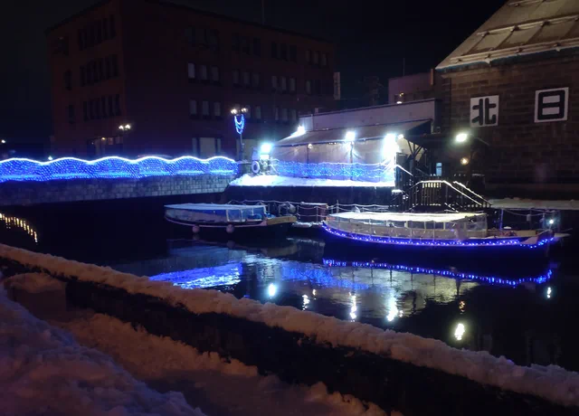 Canal d’Otaru en hiver