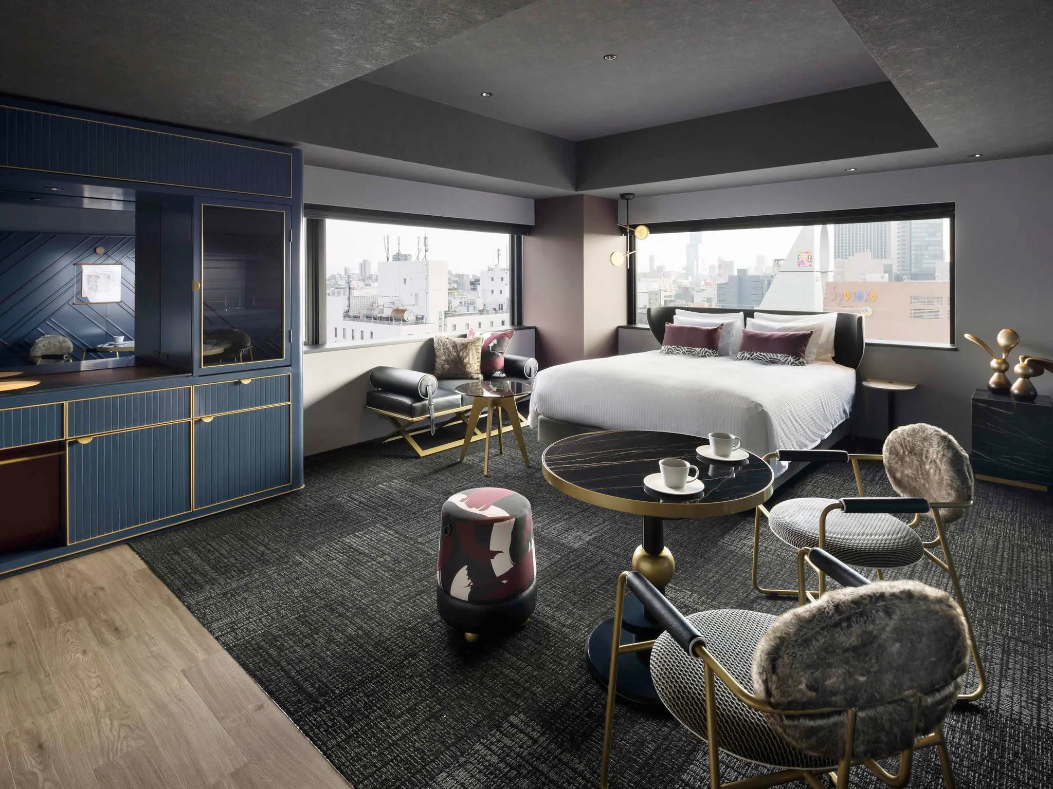 Chambre du Mercure Tokyu Stay Osaka Namba avec fonction lave-linge selon catégorie
