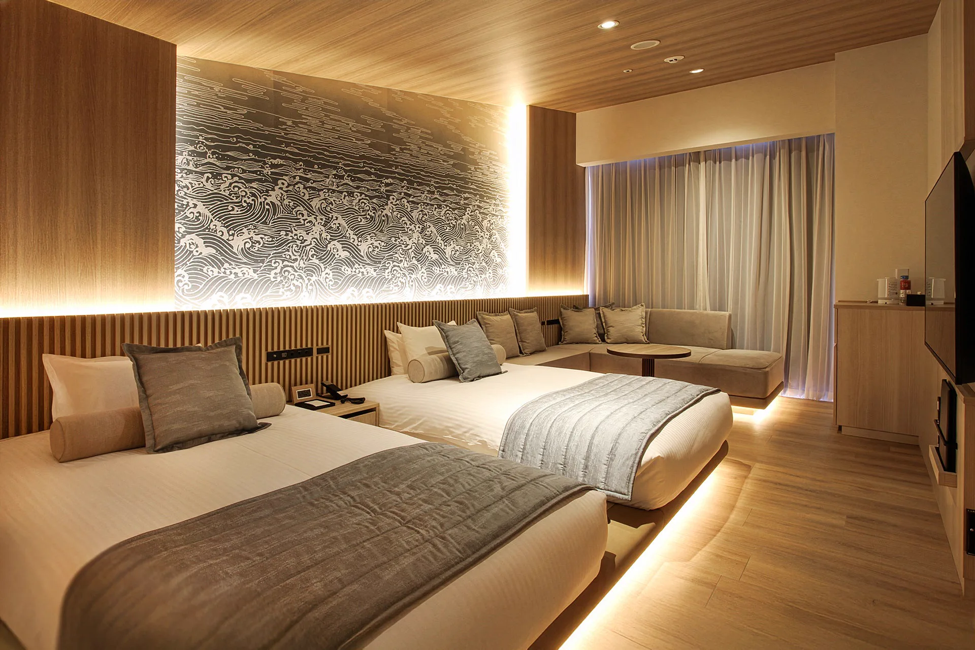 Exemple de chambre à La’gent Stay Hakodate Ekimae