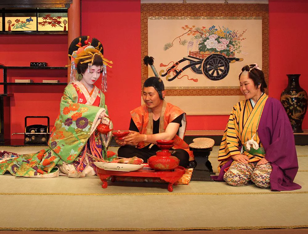 Décor historique d’Ise Ninja Kingdom avant la fermeture