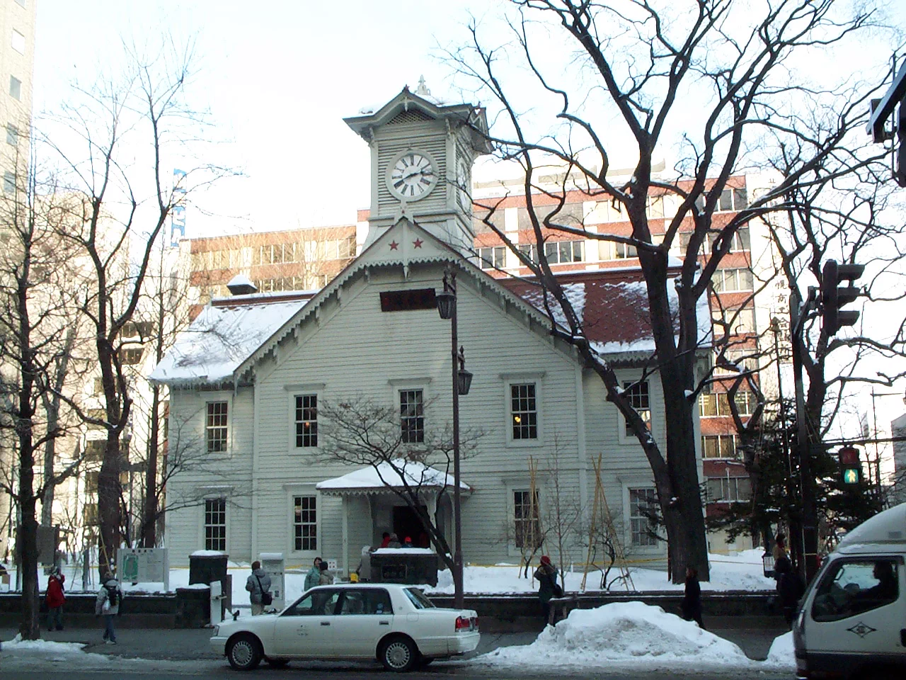Tour de l’Horloge de Sapporo, point de rendez-vous du tour ramen