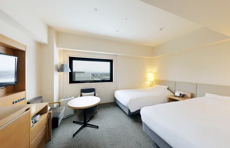 Chambre Twin du JR Inn Asahikawa