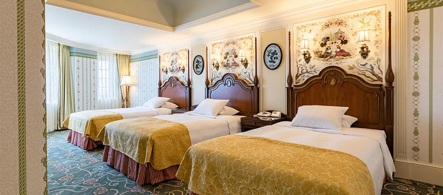 Junior Family Room du Tokyo Disneyland Hotel pour quatre personnes