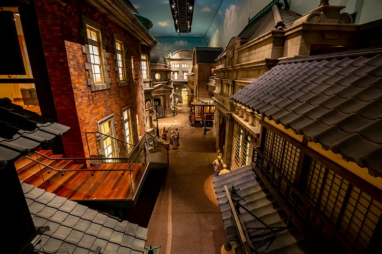 Passage rétro gratuit du musée du détroit de Kanmon à Mojiko