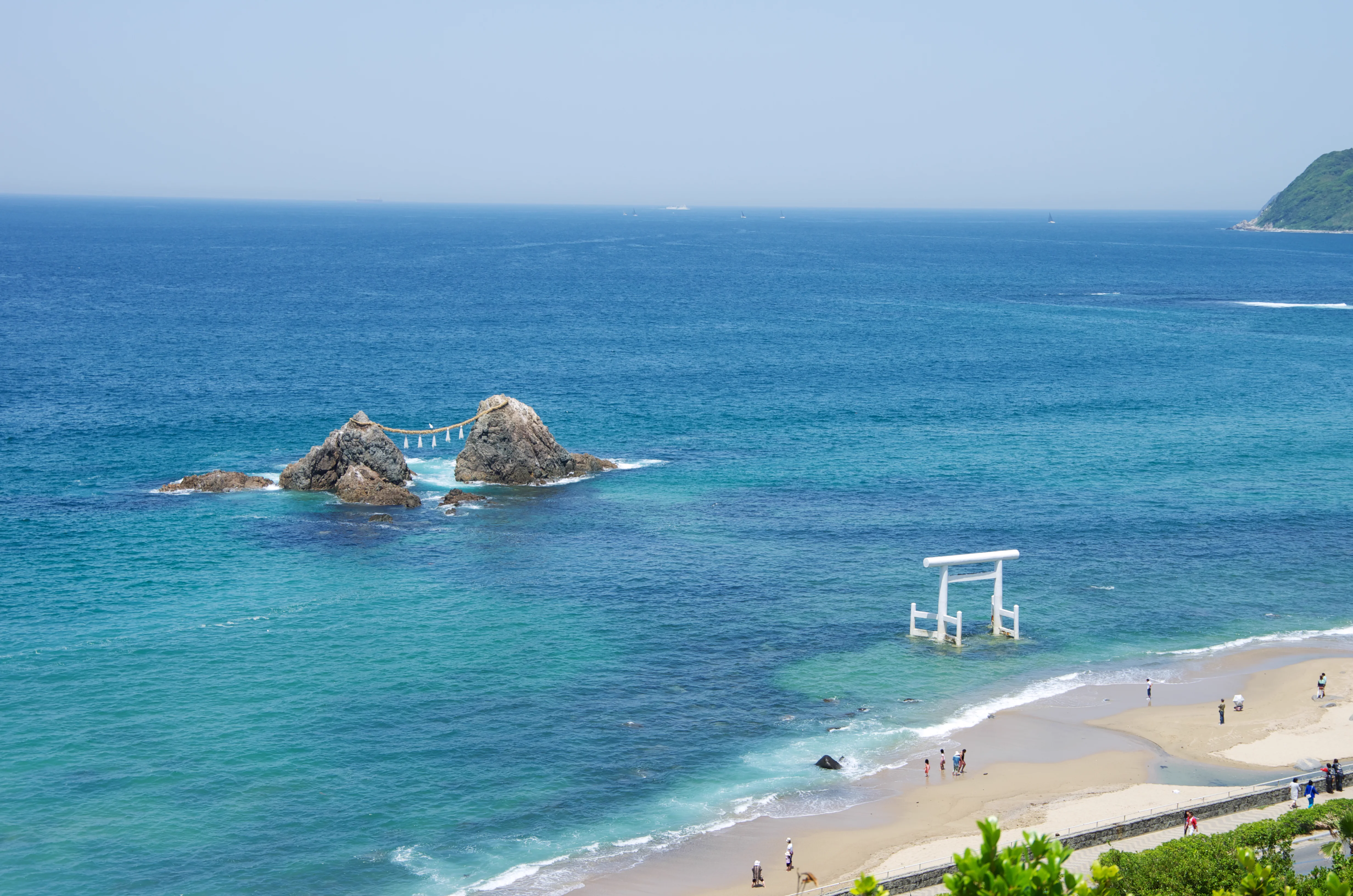 Littoral de Sakurai Futamigaura, une excursion à la journée possible depuis Fukuoka